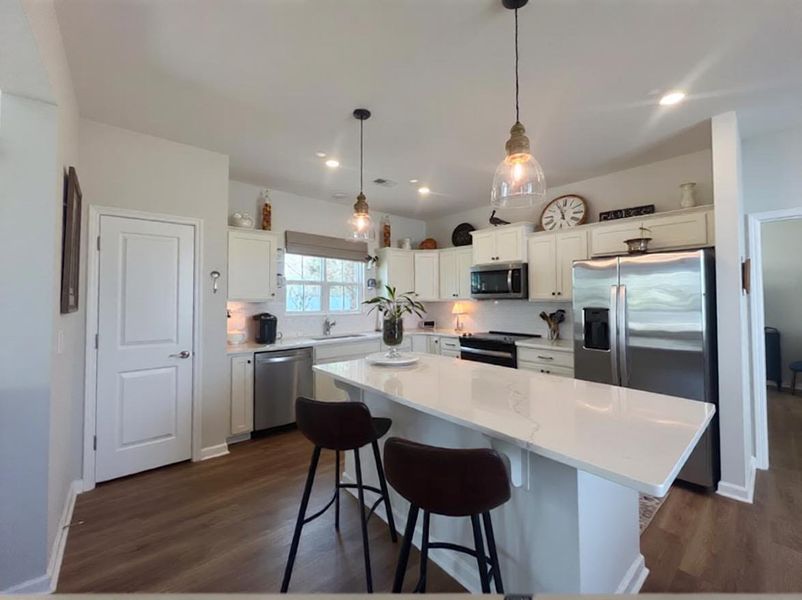 Furnished interior view inside a new home in , Okatie (Image 23).