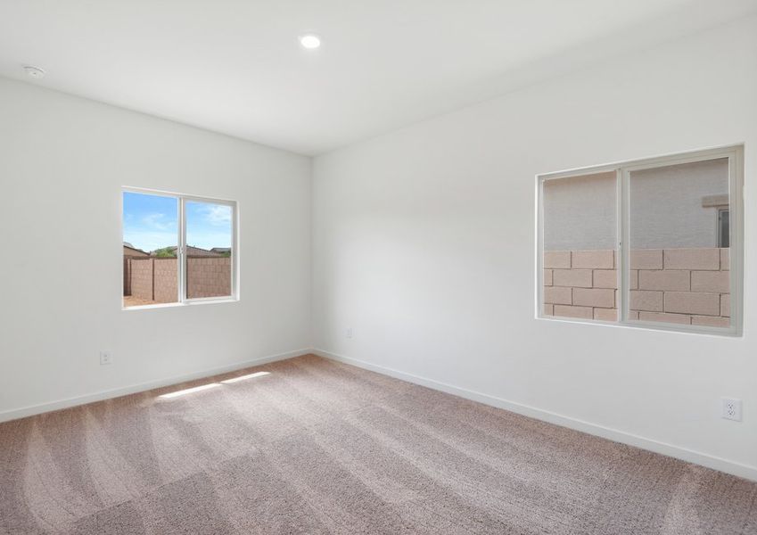 The master bedroom is the perfect space to unwind after a long day.
