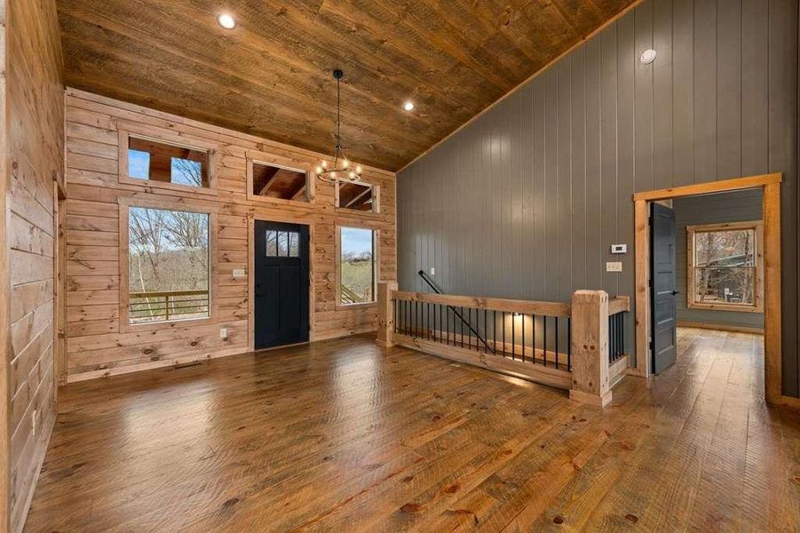 Spacious, unfurnished interior of a new home in , Blue Ridge (Image 15). Spacious, unfurnished interior of a new home in , Blue Ridge (Image 15).