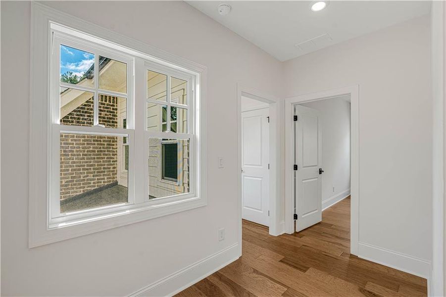 Spacious, unfurnished interior of a new home in Bellwyn, Johns Creek (Image 45).