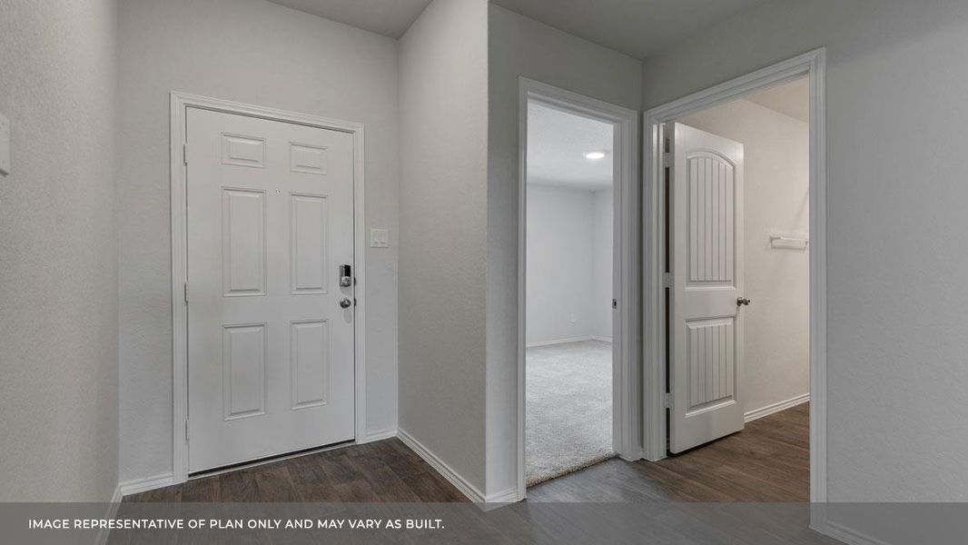 Spacious, unfurnished interior of a new home in Bar W Ranch, Leander (Image 21). Spacious, unfurnished interior of a new home in Bar W Ranch, Leander (Image 21).