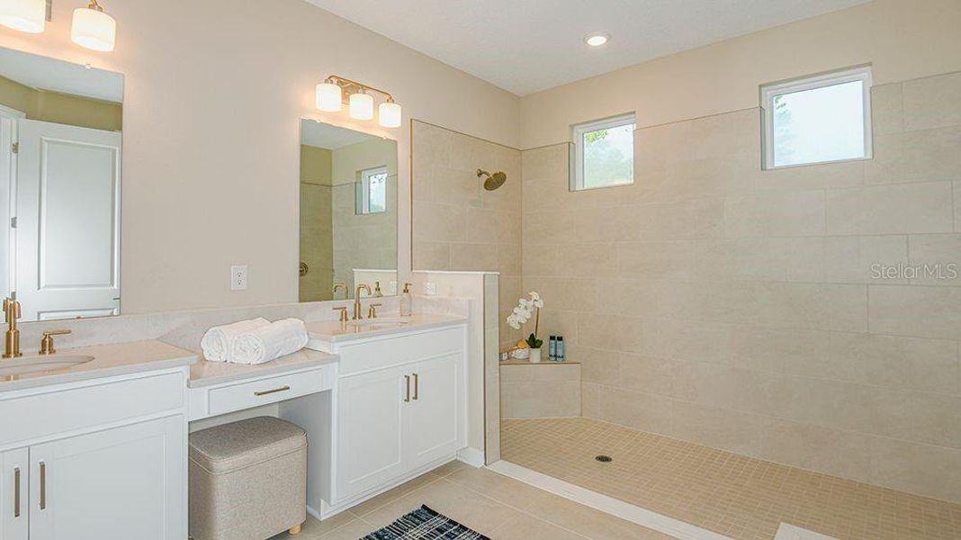 Furnished interior view inside a new home in Colbert Landings, Palm Coast (Image 8). Furnished interior view inside a new home in Colbert Landings, Palm Coast (Image 8).