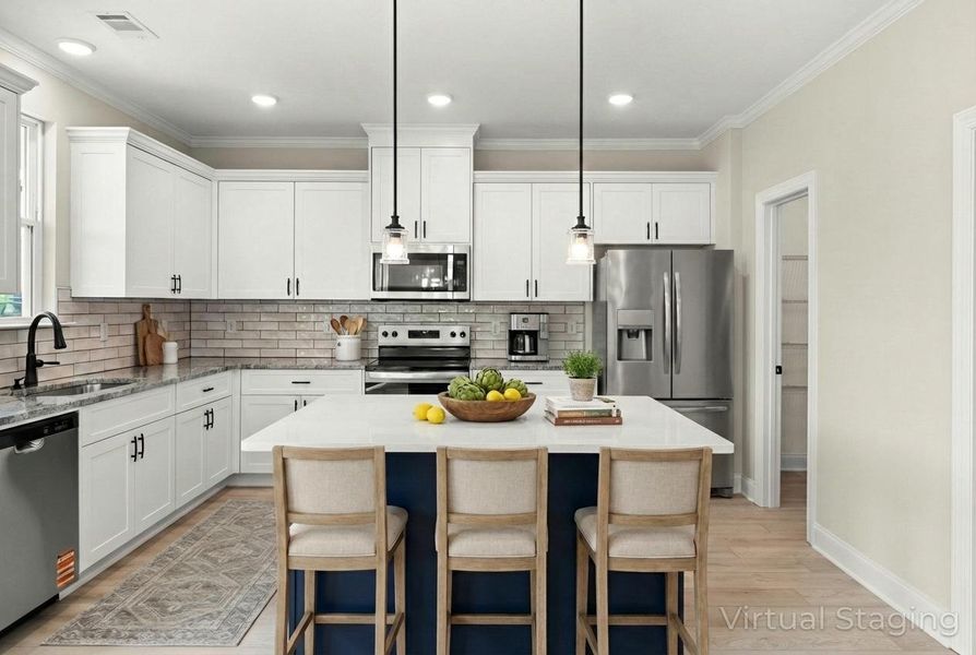 Furnished interior view inside a new home in Windsor, North Augusta (Image 6).