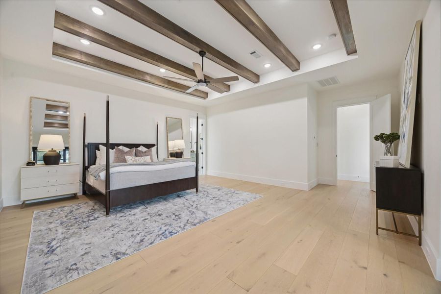 Furnished interior view inside a new home in , Houston (Image 13).