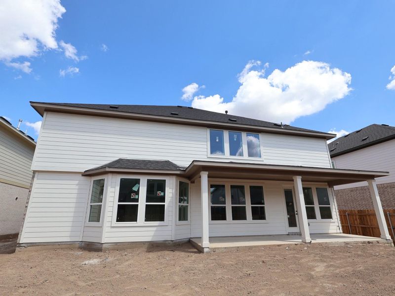 Exterior details and patio area of a home in Barksdale, Leander (Image 3). Exterior details and patio area of a home in Barksdale, Leander (Image 3).