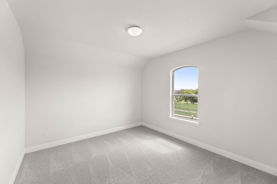 Representative exterior photo of a completed home built from the Winchester by Impression Homes in Timberbrook, Justin, TX (Image 19).