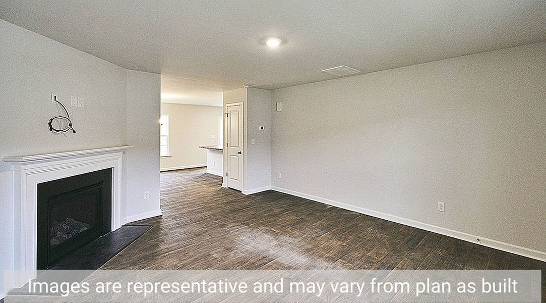 Representative unfurnished interior of a home built from the Brandon by D.R. Horton in Fishel Village, Winston-Salem (Image 23). Representative unfurnished interior of a home built from the Brandon by D.R. Horton in Fishel Village, Winston-Salem (Image 23).
