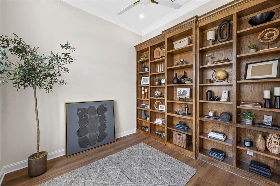 Furnished interior view inside a new home in , Woodway (Image 21).
