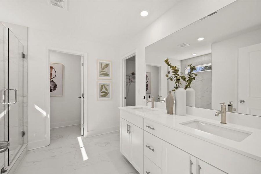 Furnished interior view inside a new home in Wellington Estates, Madison (Image 31). Furnished interior view inside a new home in Wellington Estates, Madison (Image 31).