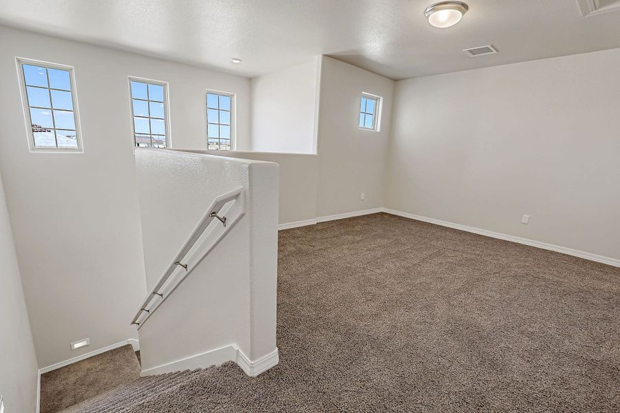Representative unfurnished interior of a home built from the Sinatra by View Homes in Desert Springs | Enchanted Series, El Paso (Image 35).