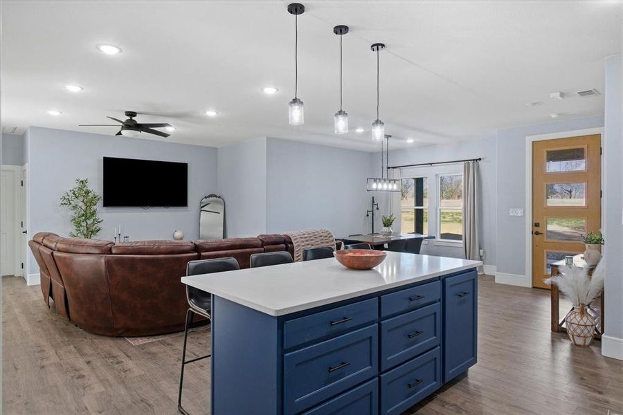 Furnished interior view inside a new home in , Emory (Image 11).