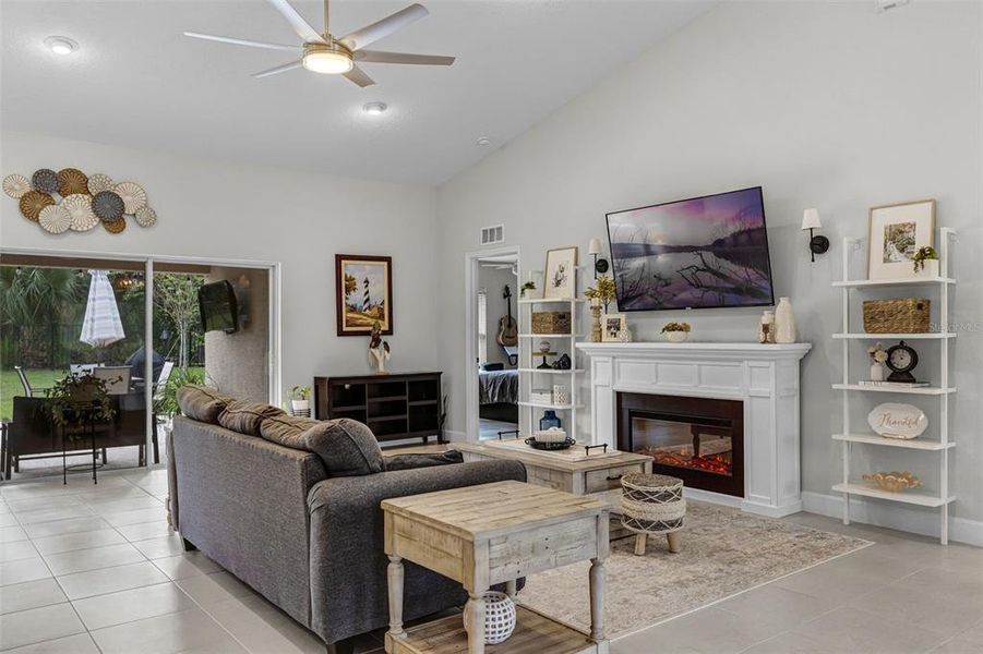 Furnished interior view inside a new home in , Palm Coast (Image 22).