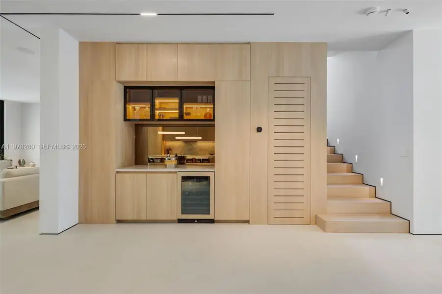 Furnished interior view inside a new home in , Miami (Image 6).