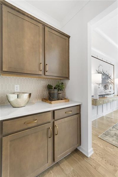Furnished interior view inside a new home in Sierra Creek, Hoschton (Image 28).