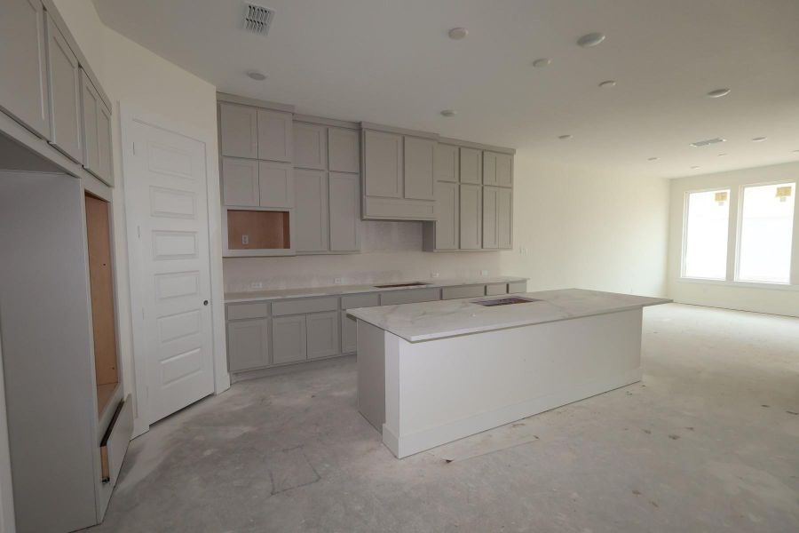 In-progress construction of a new home in Dunham Pointe, Cypress, TX (Image 35).