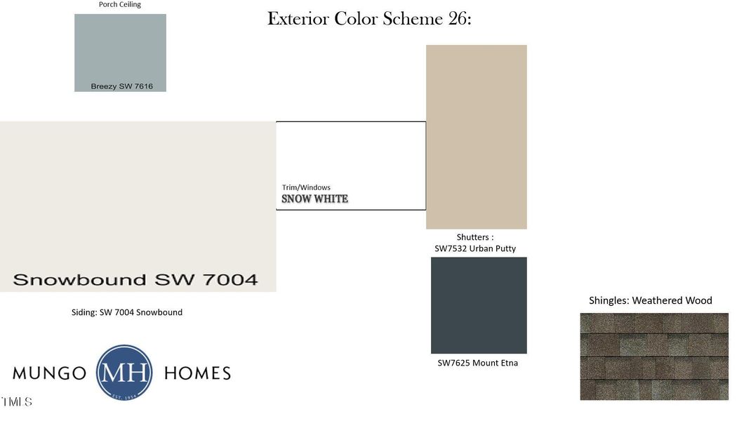 434 KF FM - Exterior Color Scheme