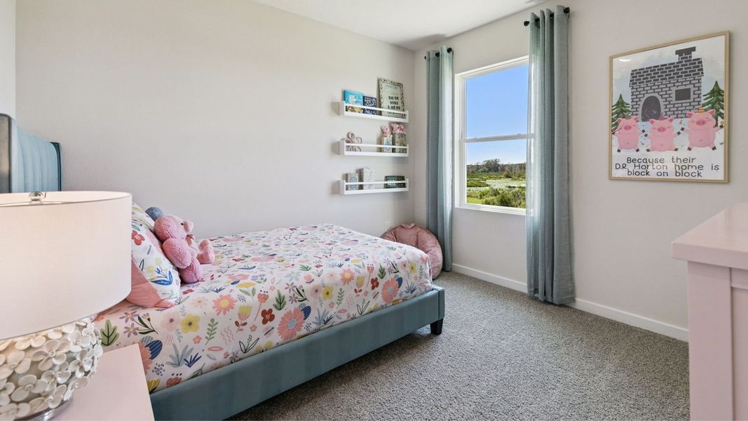 Furnished interior view inside a new home in Campbell Crossing, Port Orange (Image 13).