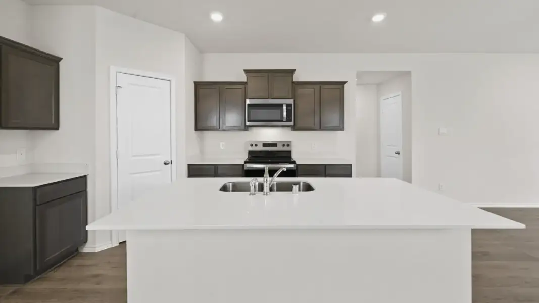 Furnished interior view inside a new home in Wildcat Ranch, Crandall (Image 3).