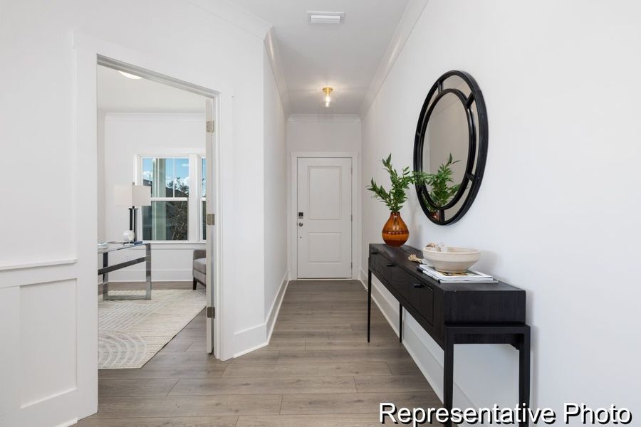 Furnished interior view inside a new home in Morrow Brook, Albemarle (Image 11).