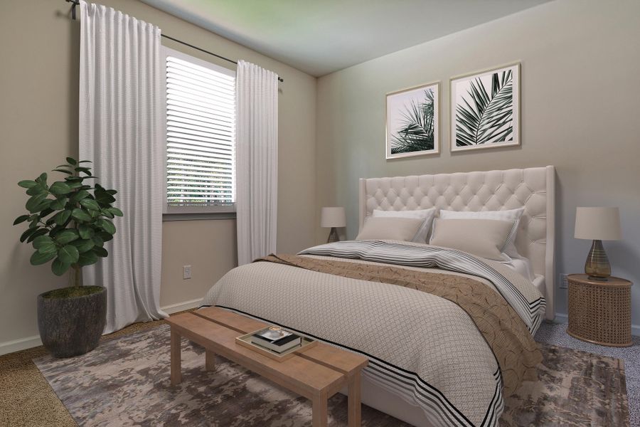 Furnished interior view inside a new home in Founder's Park, Lincolnville (Image 4).