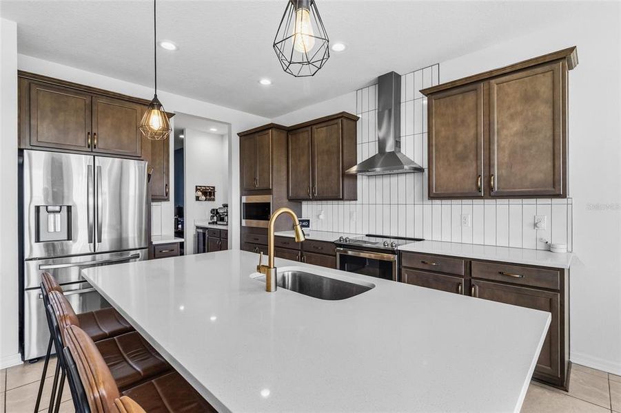 Furnished interior view inside a new home in Isles at Bayview, Parrish (Image 39).
