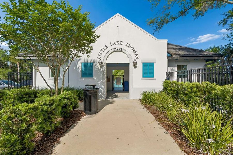 Front exterior of a new home in , Land O' Lakes, FL, highlighting curb appeal (Image 26).
