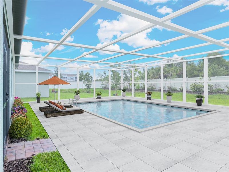 Exterior details and patio area of a home in , Port Charlotte (Image 30).