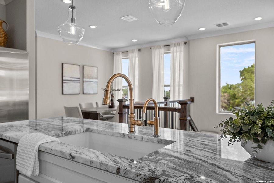 Furnished interior view inside a new home in Friedrich Hill, San Antonio (Image 6).