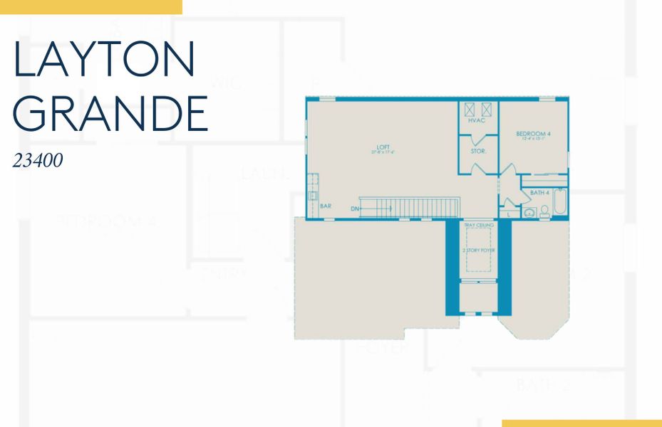 Layton Grande Quick Move-In Floor Plan - Floor 2
