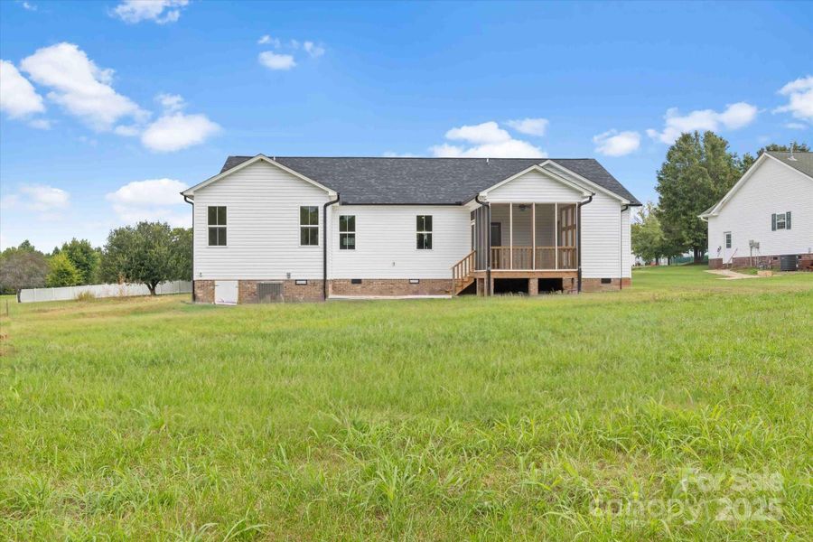 Front exterior of a new home in , Cleveland, NC, highlighting curb appeal (Image 21).