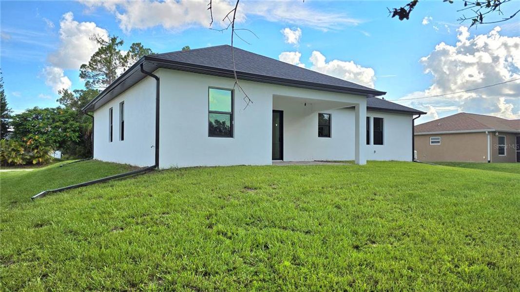 Exterior details and patio area of a home in , North Port (Image 22). Exterior details and patio area of a home in , North Port (Image 22).