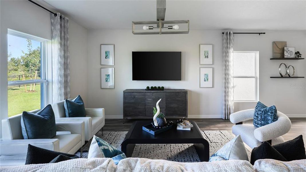 Furnished interior view inside a new home in Villa Mar, Winter Haven (Image 2).