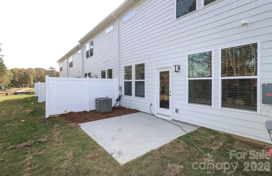 Exterior details and patio area of a home in Galloway Towns, Charlotte (Image 3).