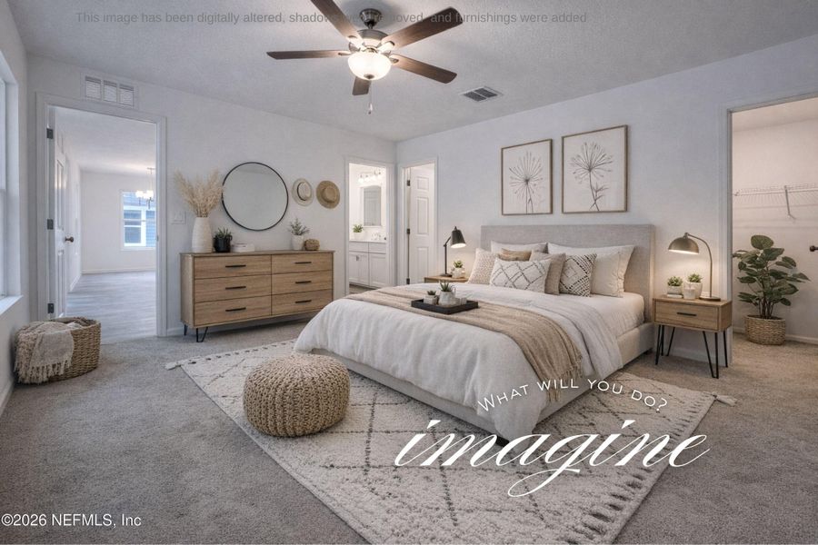 Furnished interior view inside a new home in , Green Cove Springs (Image 4).