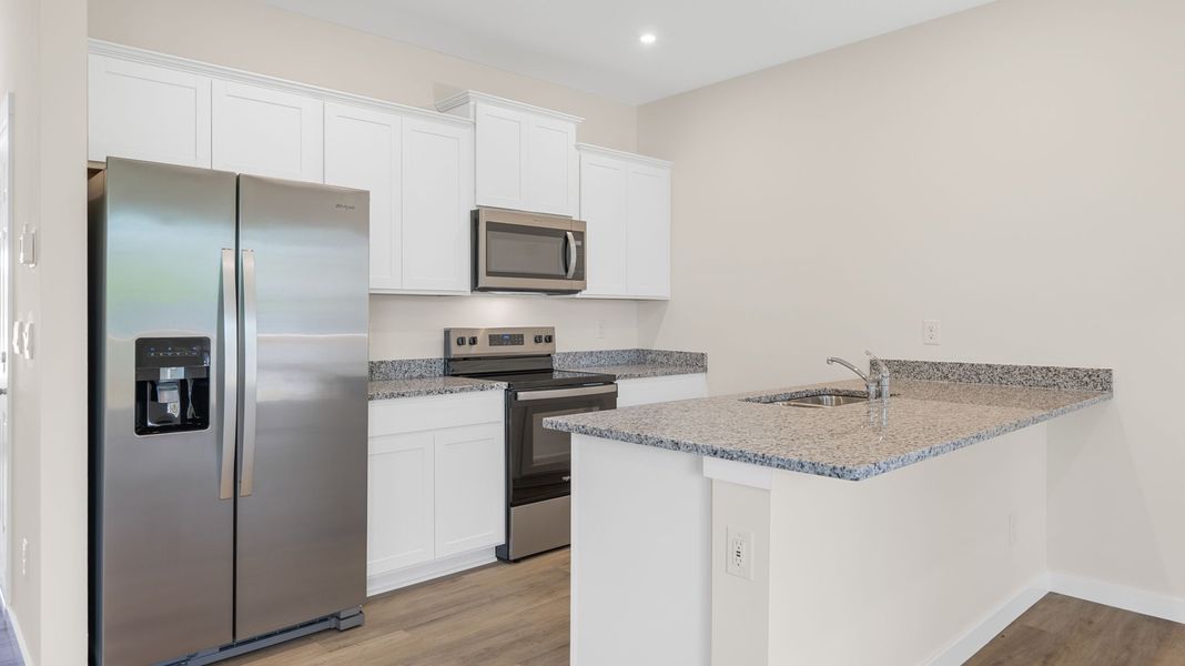 Furnished interior view inside a new home in Owensby Farms Townhomes, Dayton (Image 4).
