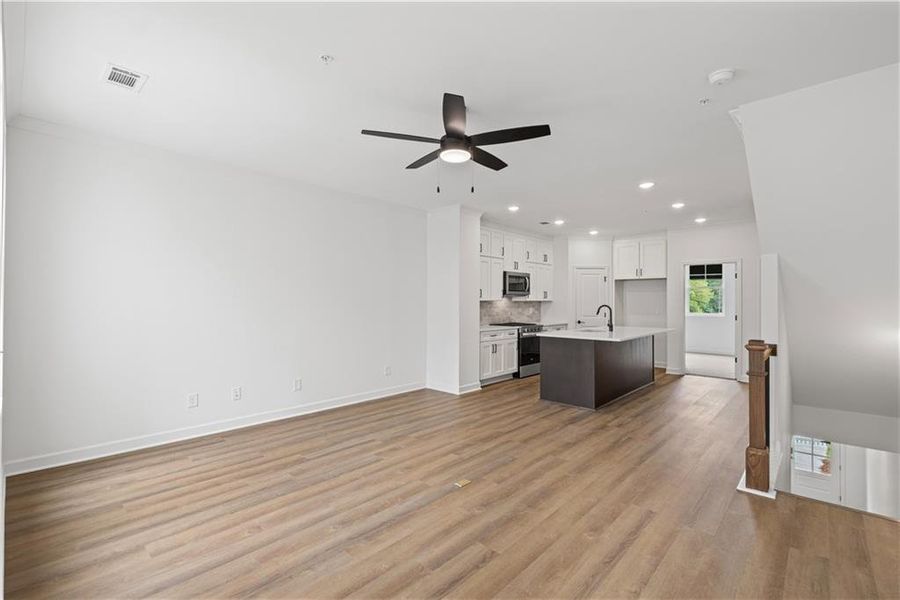 Spacious, unfurnished interior of a new home in , Canton (Image 23).
