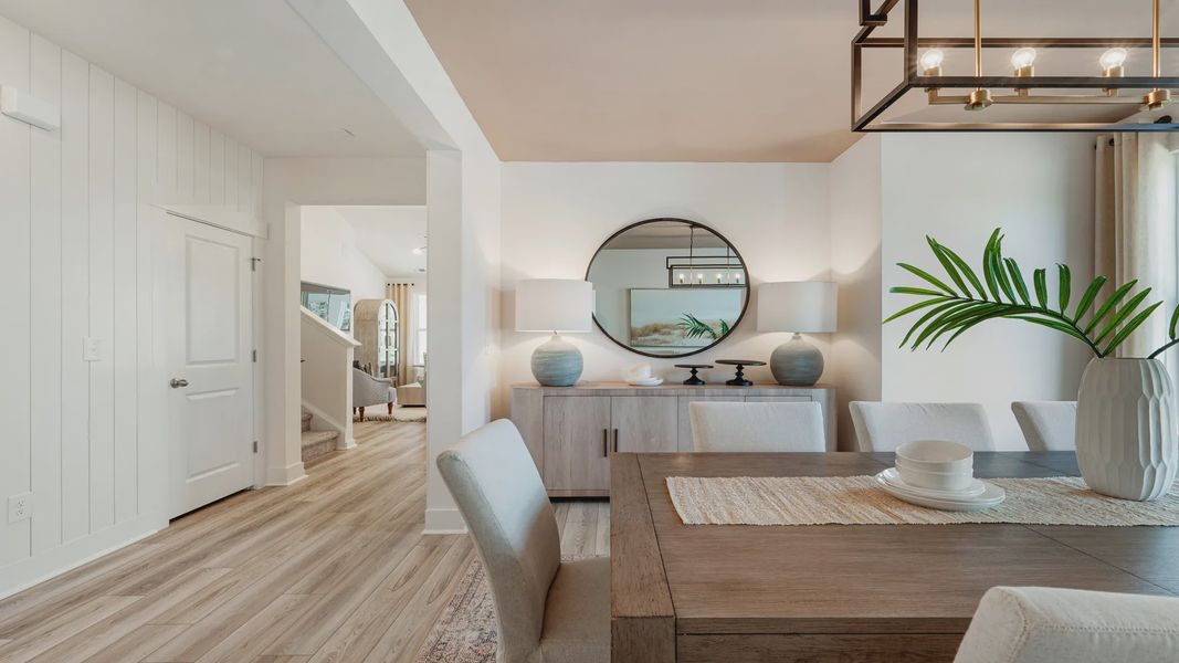Representative furnished interior of a home built from the Avondale by DRB Homes in Chestnut Farms, Longs (Image 8). Representative furnished interior of a home built from the Avondale by DRB Homes in Chestnut Farms, Longs (Image 8).