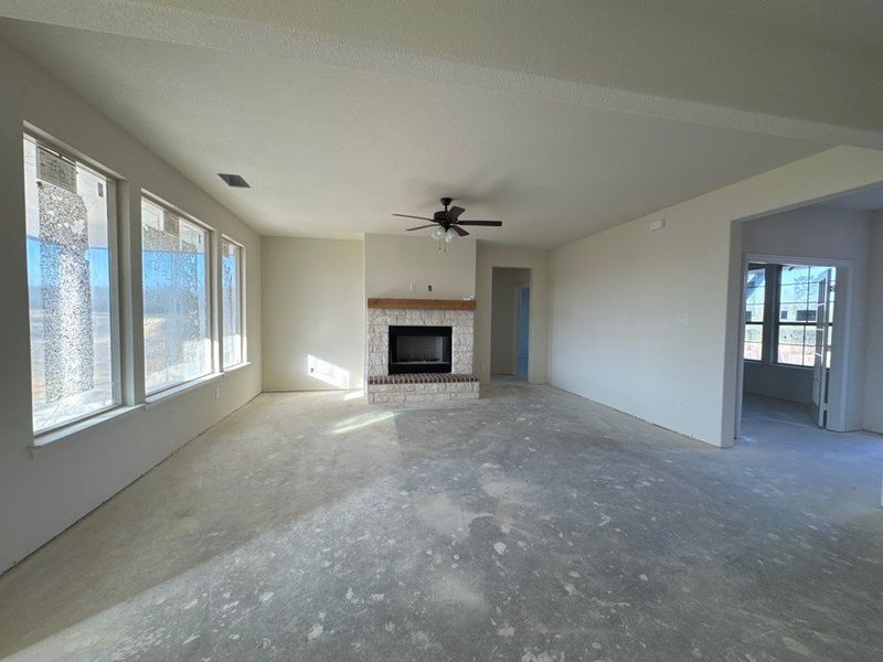 In-progress construction of a new home in Terra Escalante, Blue Ridge, TX (Image 8).