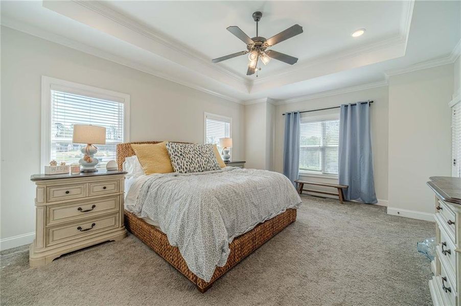 Furnished interior view inside a new home in , Statham (Image 12).