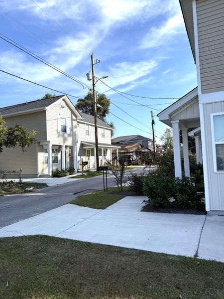 Exterior details and patio area of a home in , North Charleston (Image 18).