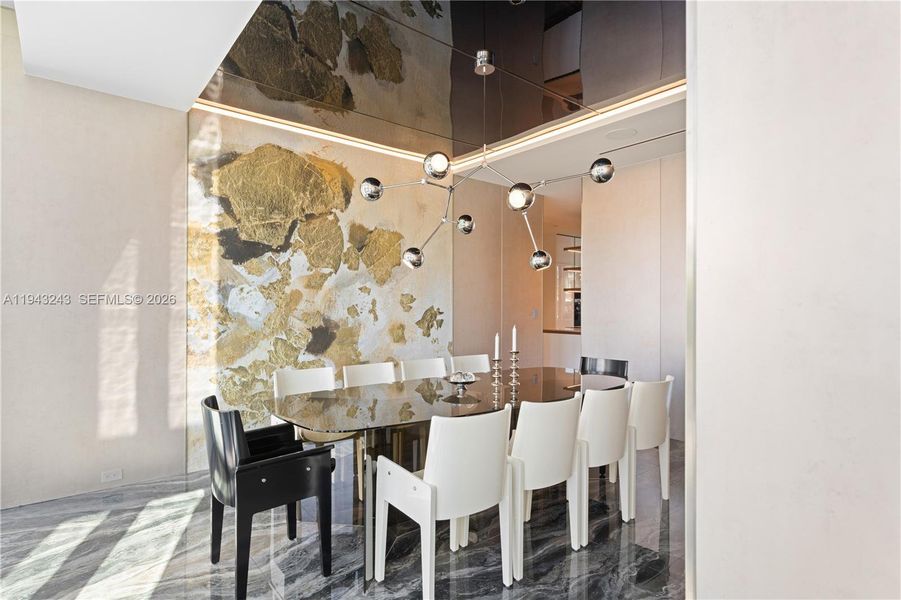 Furnished interior view inside a new home in , Fort Lauderdale (Image 4).