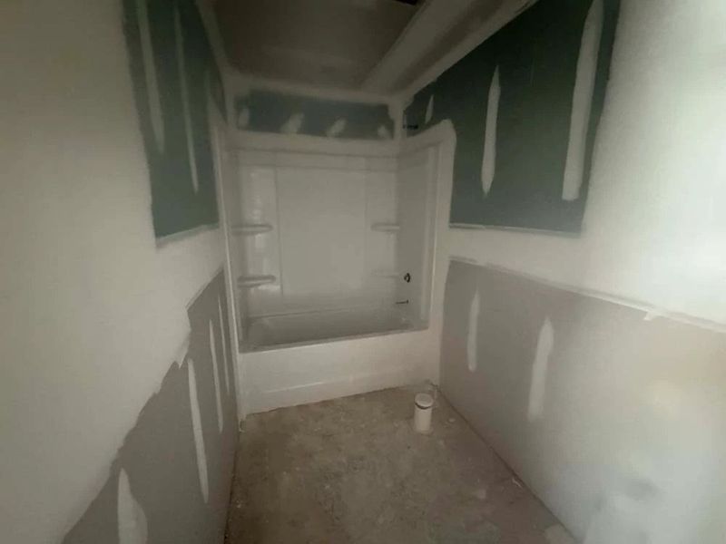 Bathroom Two Construction Progress