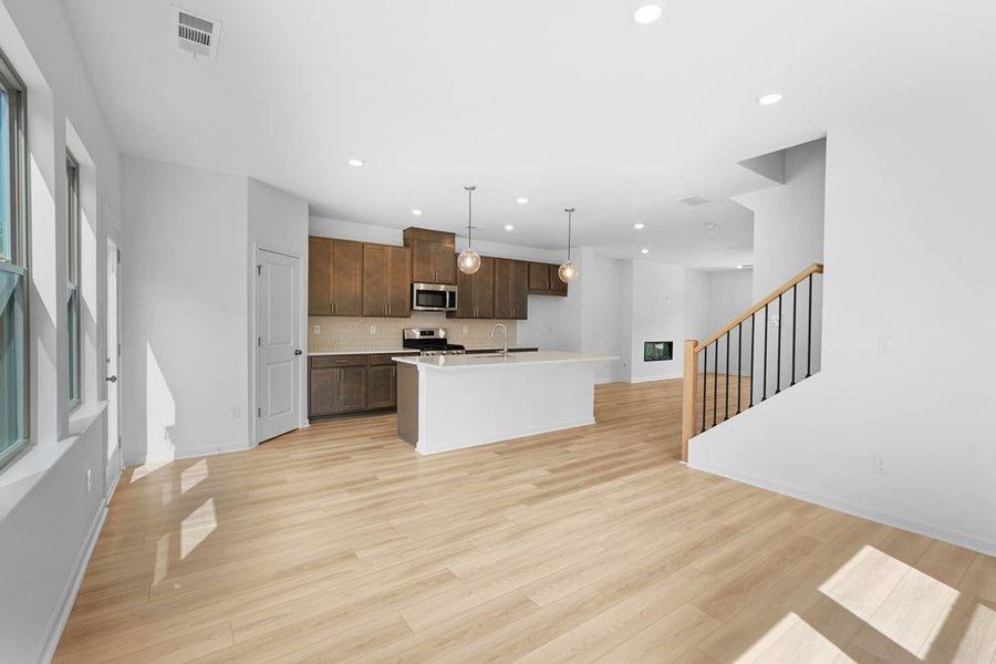 Furnished interior view inside a new home in Auburn Glen, Dacula (Image 6).