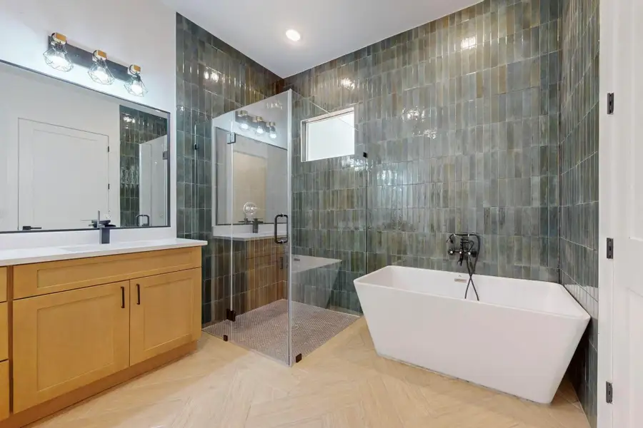 Furnished interior view inside a new home in , Bastrop (Image 4). Furnished interior view inside a new home in , Bastrop (Image 4).