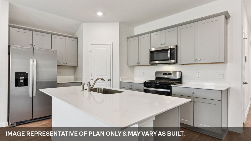 Representative furnished interior of a home built from the The Glendale by D.R. Horton in Southgrove, Kyle (Image 8).