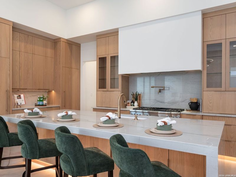 Furnished interior view inside a new home in , Fair Oaks Ranch (Image 49).