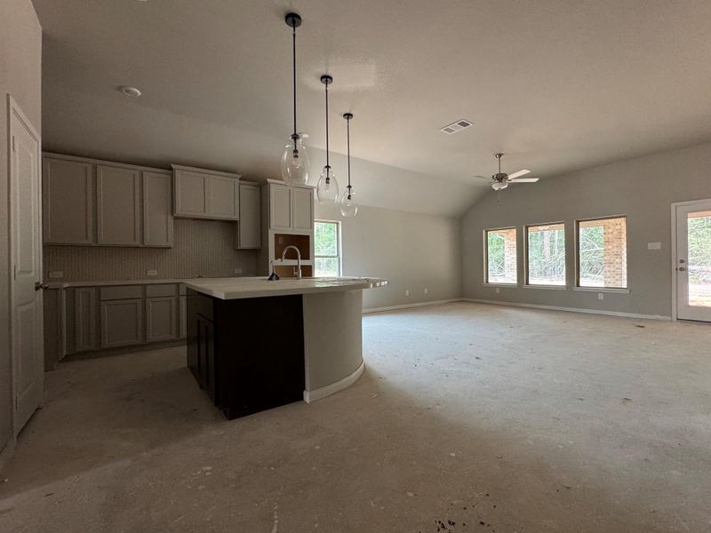 In-progress construction of a new home in Two Step Farm, Montgomery, TX (Image 12).