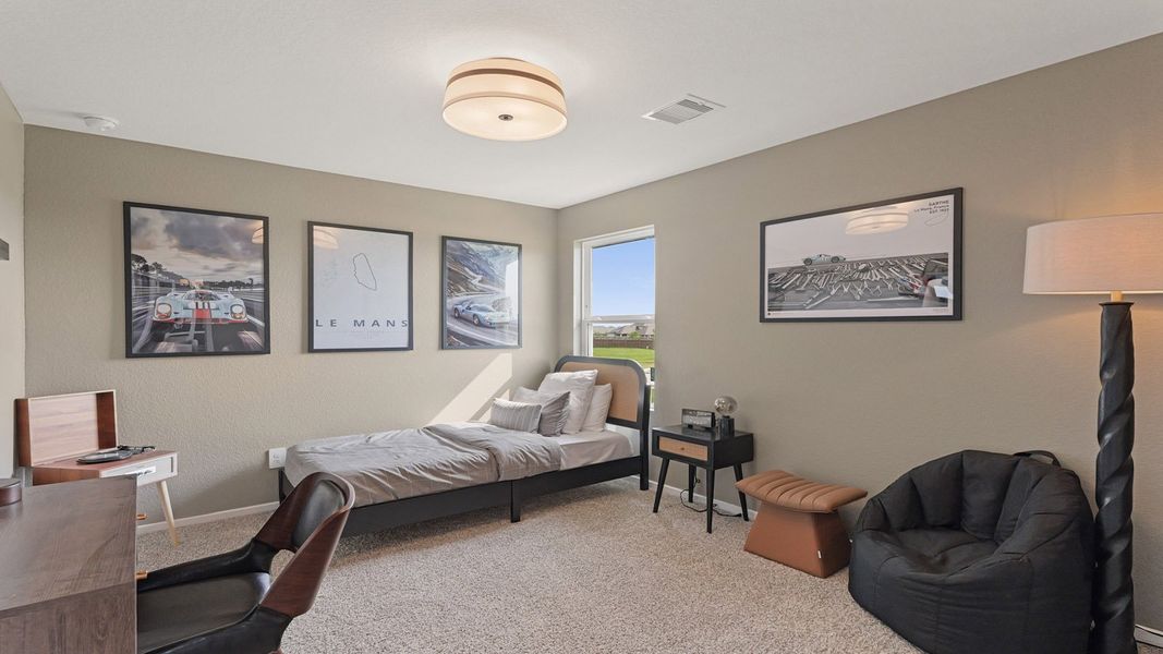 Furnished interior view inside a new home in Cypress Green, Tomball (Image 28).