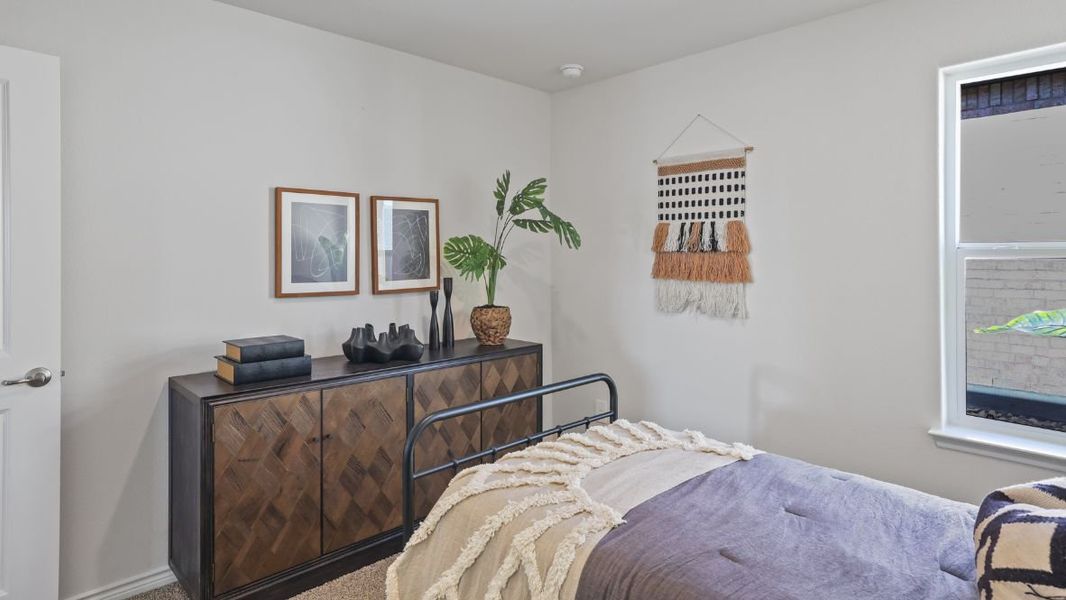 Furnished interior view inside a new home in Prairie Oaks, Oak Point (Image 29).