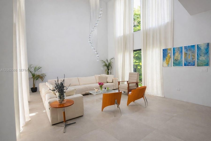 Furnished interior view inside a new home in , Dania Beach (Image 4). Furnished interior view inside a new home in , Dania Beach (Image 4).